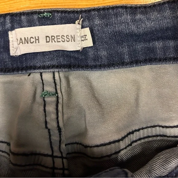 Ranch Dressn Flare jeans with Southwestern Print Accents Size 14 - Picture 10 of 16